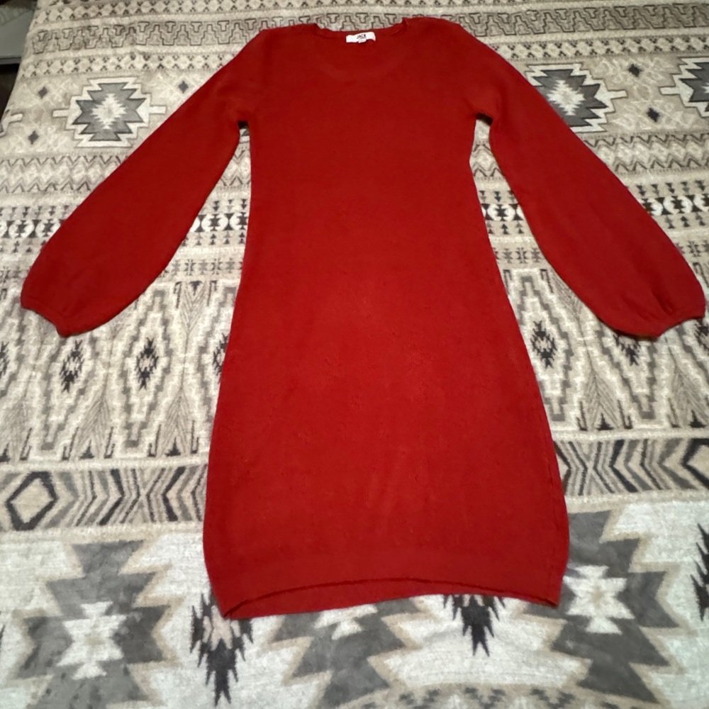 Jack by BB Dakota Burnt Orange Sweater Dress – Size L